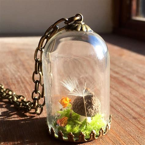 Another Terrarium Necklace Added To My Shop Today This One Reminds Me