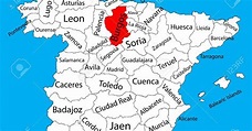 Burgos Mapa España | Mapa