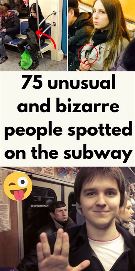 75 Of The Most Unusual And Bizarre People You Can Run Into When Riding The Subway Hilarious