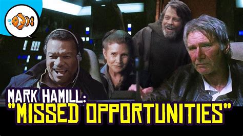 Mark Hamill Laments Star Wars Missed Opportunities And Twitter Attacks