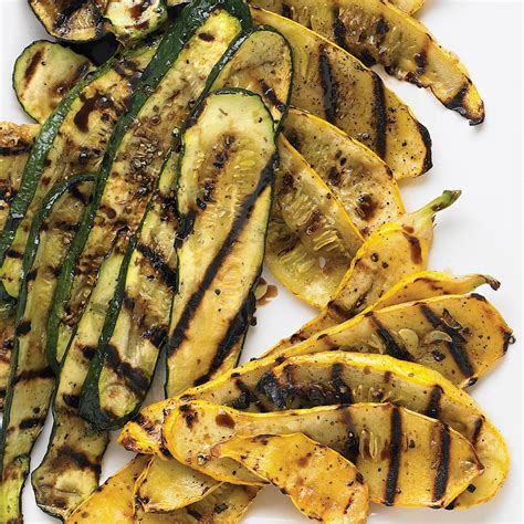 Grilled Zucchini And Summer Squash Recipe Martha Stewart