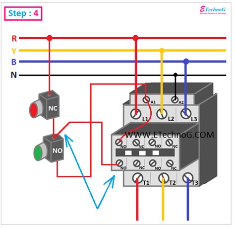 Power Contactor Circuit Diagram