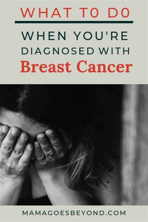 what to do when you re diagnosed with breast cancer artofit