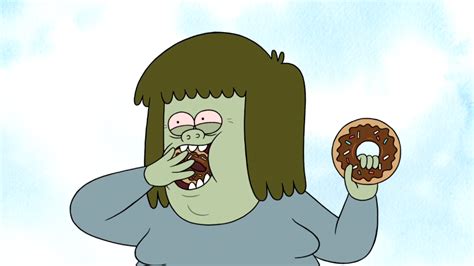 Image S4e34055 Muscle Man Eating Donutspng Regular Show Wiki