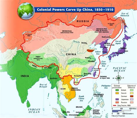 Chinese Consessions Imperialism China Foreign Intervention Ib History