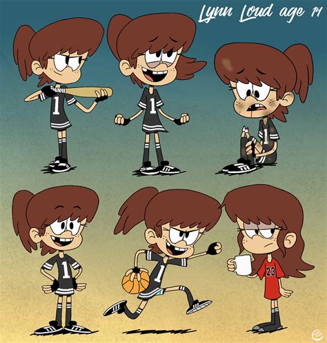 The Loud House Lynn And Lucy By Silent Sid On Deviantart
