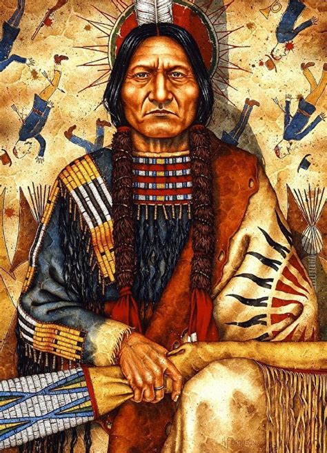 Chief Sitting Bull Tatanka Iyotake Hunkpapa Sioux Circa By