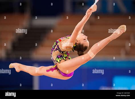Anastasiia Salos Blr August 7 2021 Rhythmic Gymnastics Individual All Around Final