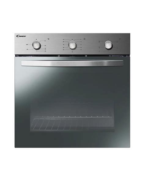 Four Encastrable Candy Cgggf3 A Gaz Chaleur Tournante Inox Soumari