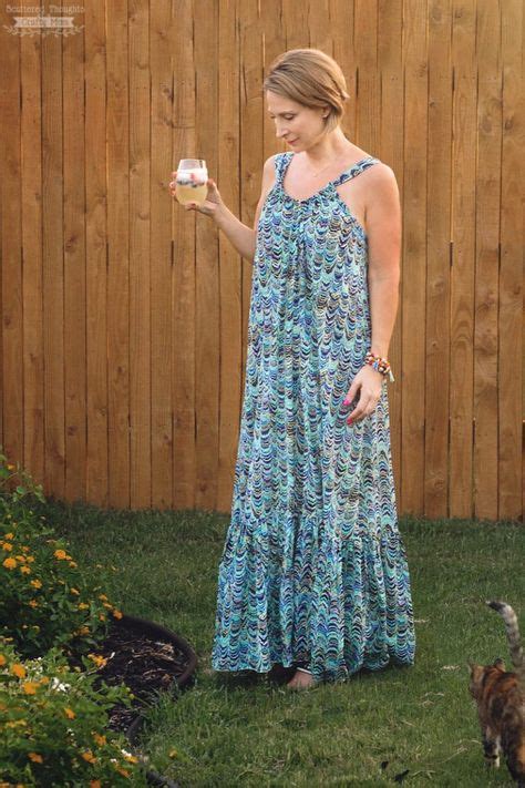 Easy Breezy Summer Lounge Dress Pattern And Tutorial Images And