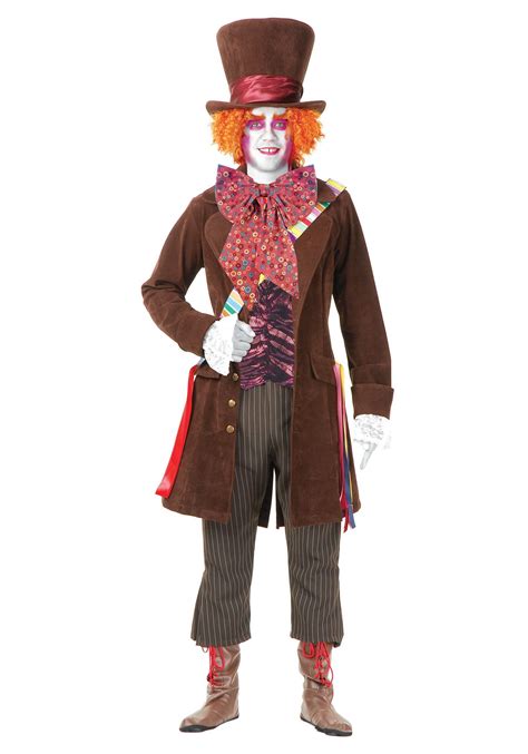 This Mens Deluxe Mad Hatter Costume Is From Tim Burtons