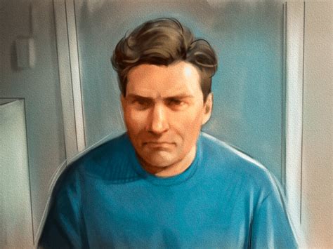 New Courtroom Sketch Of Paul Bernardo When His Weapons Charge Was
