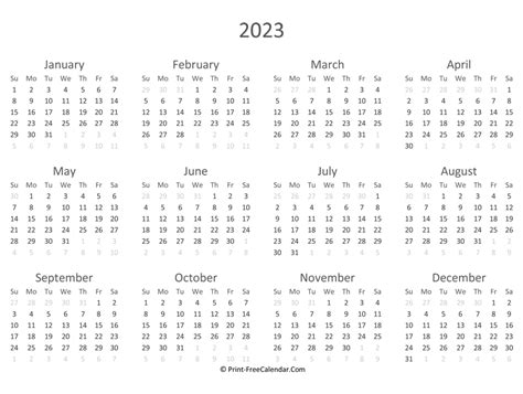 Famous 2023 Calendar Printable Uk Photos Calendar With Holidays Vrogue