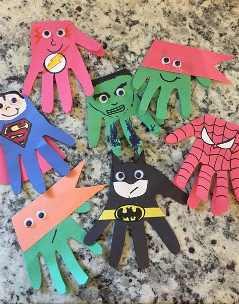 Pin By Nicole Snoke On Crafting For Kids Birthday Hero Crafts