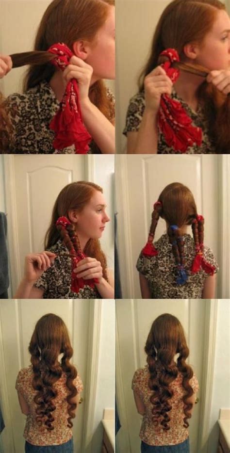 How To Curl Your Hair Overnight Naturally Belle Coiffure Coiffures