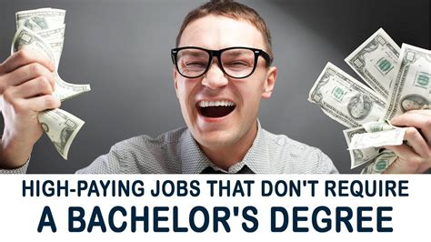 High Paying Jobs That Dont Require A Bachelors Degree Youtube