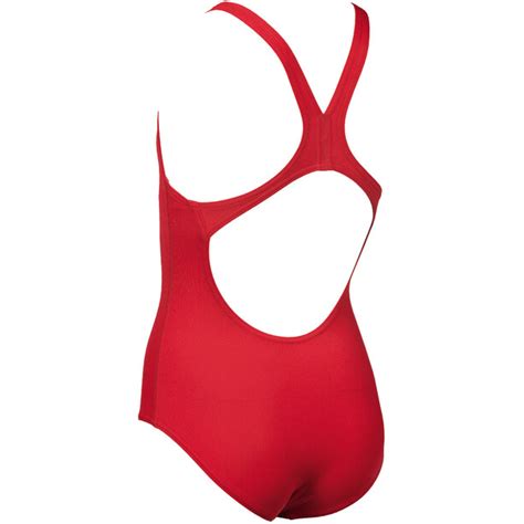 arena solid swim pro one piece swimsuit girls uk