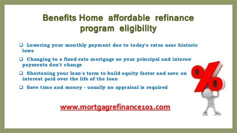 Https://tommynaija.com/home Design/facts About The Home Affordable Refinance Plan