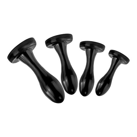 4 Pack Anal Dilator Trainer Black Anal Sex Toys For Women Men Ebay