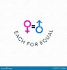 Each for Equal Logo Design for Celebrating International Woman Day at ...