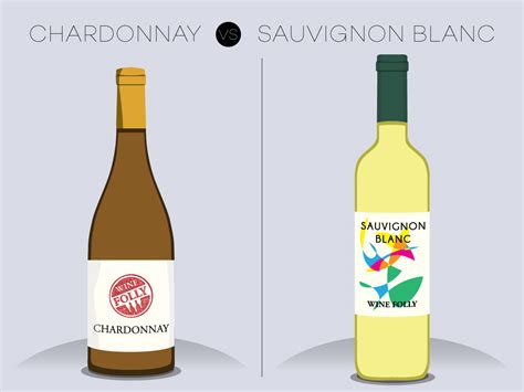 Comparing Chardonnay And Sauvignon Blanc Wine Folly
