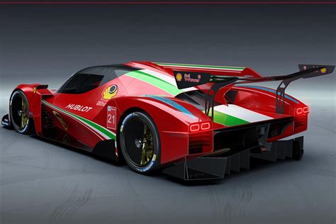 Ferrari Le Mans 2023 Car