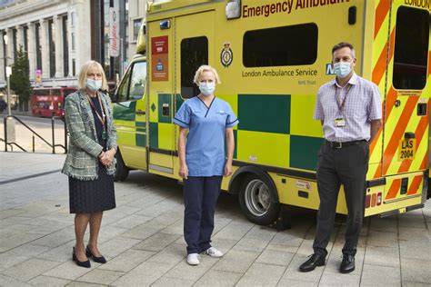 Chief Nursing Officer Visits London Ambulance Service Headquarters London Ambulance Service