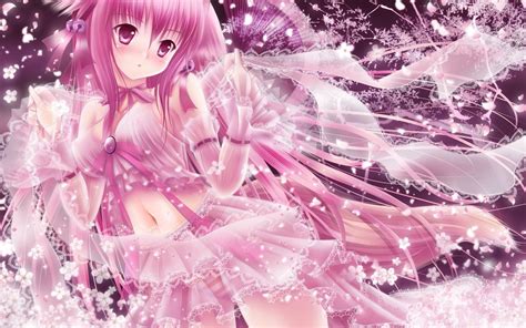 Pink Hair Anime Girls Wallpapers Wallpaper Cave