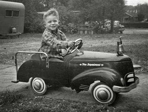 Lovely Vintage Photos Of Kids With Their Pedal Cars ~ Vintage Everyday