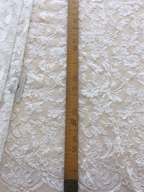 White Lace Fabric Guipure Lace Lace Fabric From