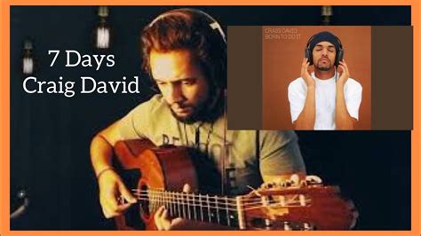 7 Days Craig David Guitar Loop Cover Instrumental 2021 Youtube