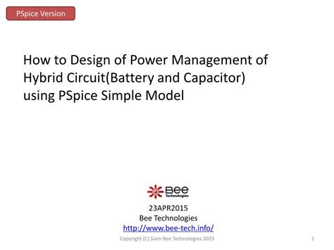 Pdf How To Design Of Power Management Of Hybrid Circuit Battery And