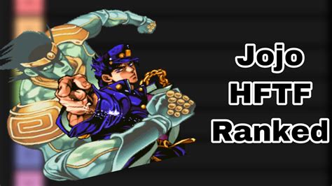 Jojos Bizarre Adventure Heritage For The Future Tier List Youtube