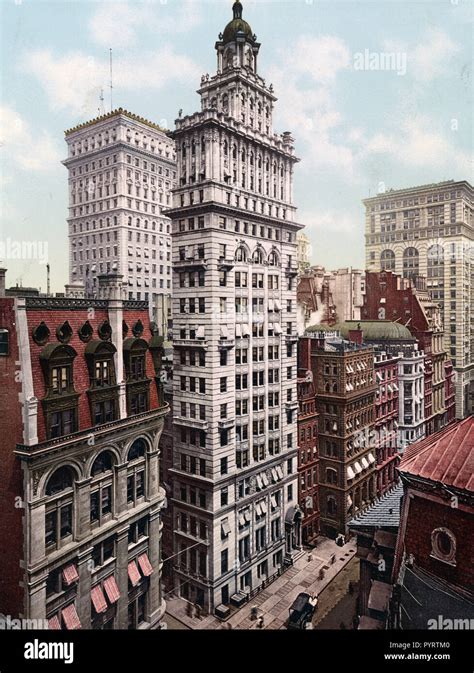 Gillender Building New York City Ca 1900 Stock Photo Alamy