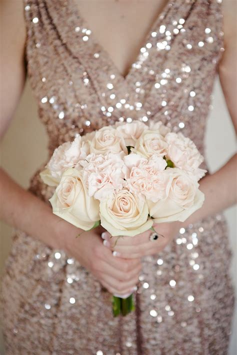 Rose gold wedding color scheme. Whimsical and Elegant Ballroom Wedding at Fairmont San ...