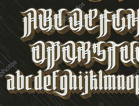 An Old Fashioned Font That Is In The Style Of Calligraphy And Typefaces