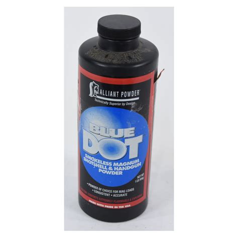 1 Lb Alliant Powder Blue Dot Smokeless Powder