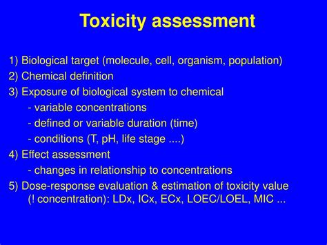 Ppt Biomarkers And Mechanisms Of Toxicity Course Summary Powerpoint