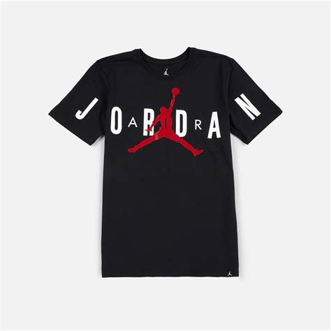 Jordan Stretched T Shirt Uomo Black Gym Red Graffitishop