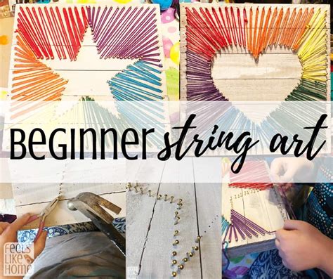 Step By Step String Art Tutorial For Beginners Feels Like Home