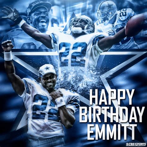 A Very Happy 46th Birthday To Dallas Cowboys Legend Emmitt Smith