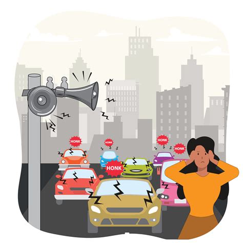 Sound Pollution Or Noise Pollution Vector Illustration Vector Art At Vecteezy