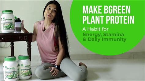 Yogasini Radhika Bose For Bgreen S Plant Protein For Recovery
