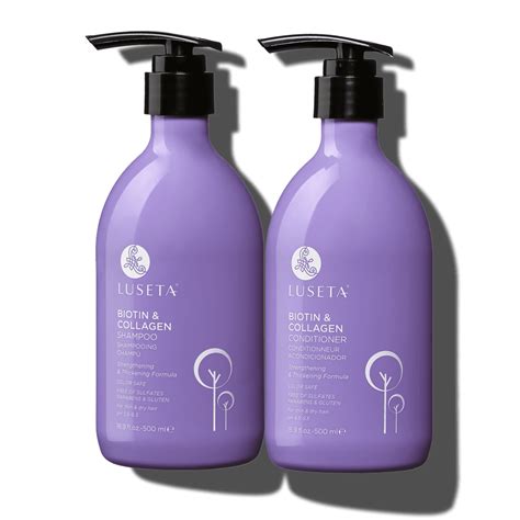 Luseta Biotin And Collagen Shampoo And Conditioner Set 169oz