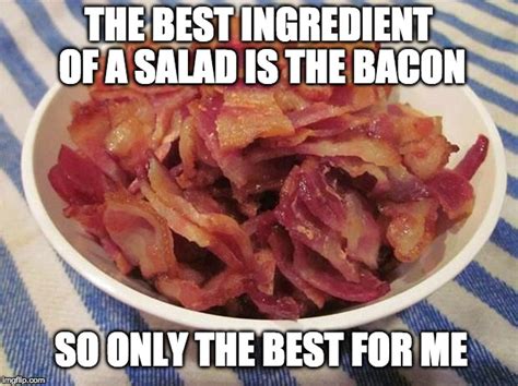 Bacon Salad Meme Captions Trend