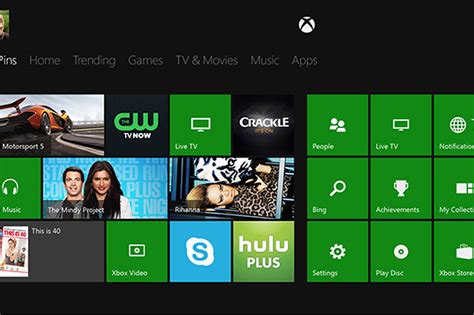 Xbox One Dashboard Shown In Most Feature Complete Video Yet The Verge