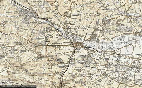 Historic Ordnance Survey Map Of Dorchester 1899