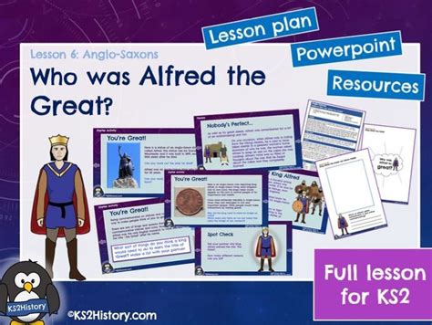 Who Was Alfred The Great Lesson For Ks2 Teaching Resources