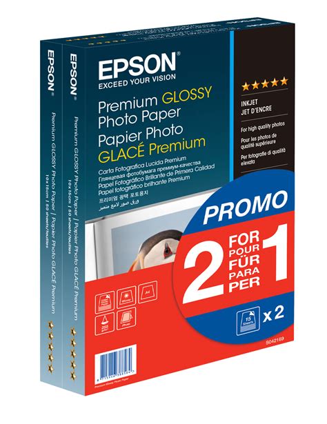 Premium Glossy Photo Paper 10x15cm 2x 40 Blätter Medien Tinte