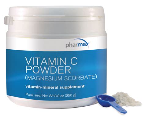 The benefits of vitamin c supplements in malaysia. Vitamin C Powder | PharMAX | Magnesium Ascorbate ...